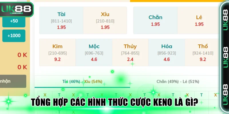 Tổng hợp các hình thức cược Keno là gì?